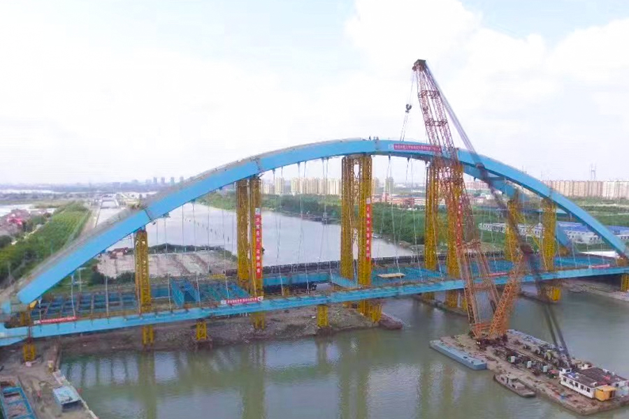 Ponte Rodoviária Puxing na Linha Dalu, Xangai