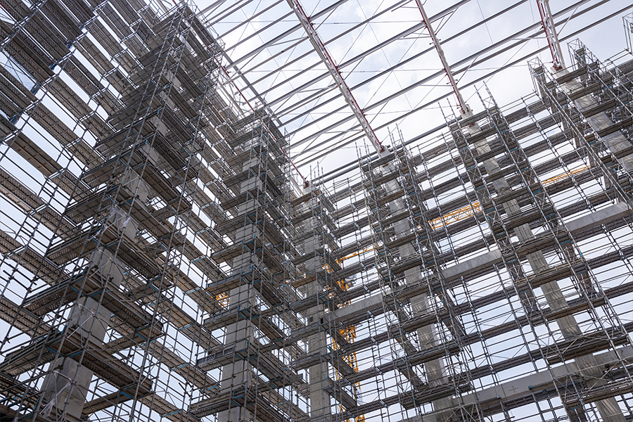 Estruturas de edifícios altos